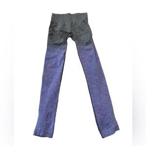 Gymshark Ombre ADAPT Gray purple Seamless Leggings Size XS